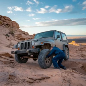 Flat tyre repair Abu Dhabi